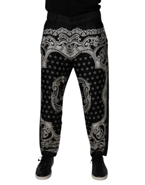 Dolce & Gabbana Bandana Cotton Skinny blue Men's Jeans