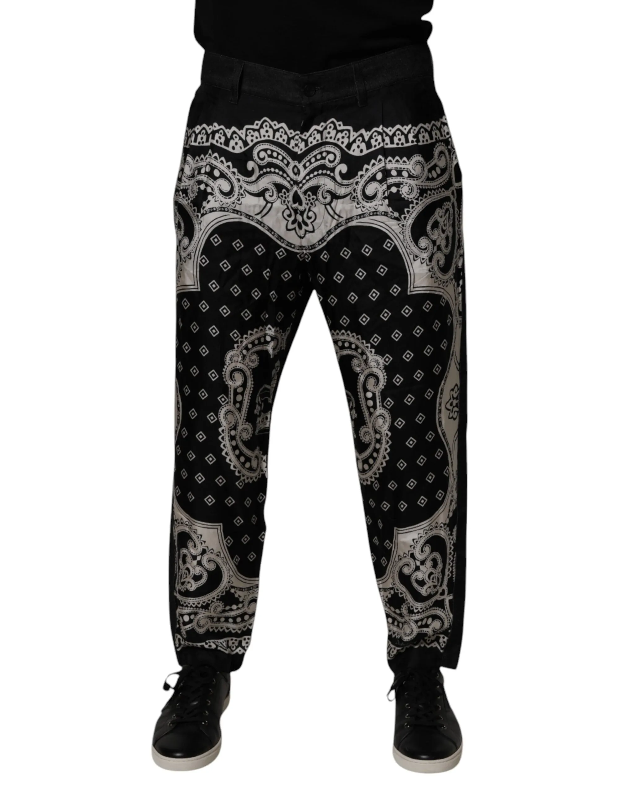 Dolce & Gabbana Bandana Cotton Skinny blue Men's Jeans