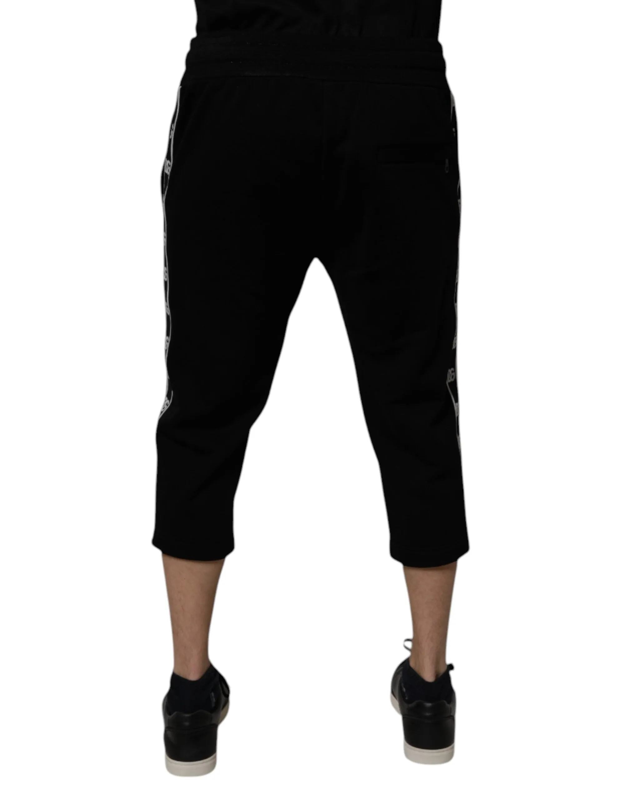 Dolce & Gabbana Cotton Blend Cropped SweatMen's Men's Pants