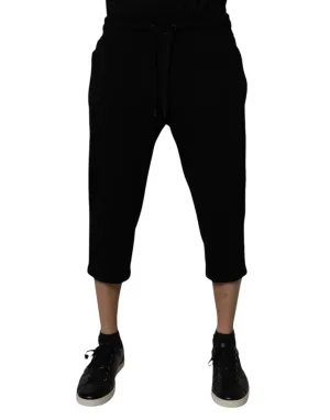 Dolce & Gabbana Cotton Blend Cropped SweatMen's Men's Pants