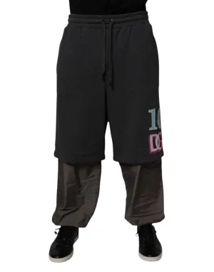 Dolce & Gabbana Cotton Laye Straight SweatMen's Men's Pants