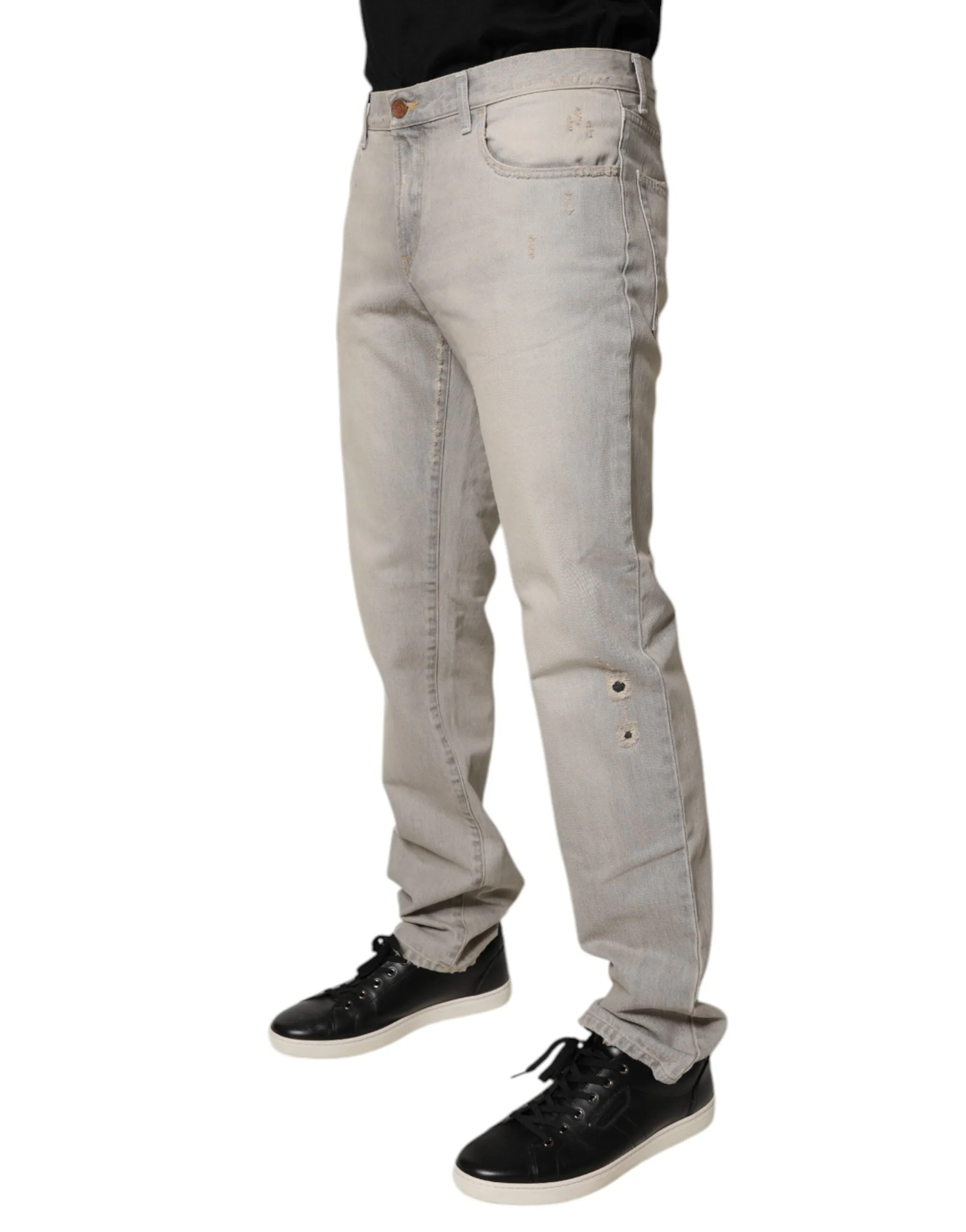 Dolce & Gabbana  Cotton Skinny blue Men's Jeans