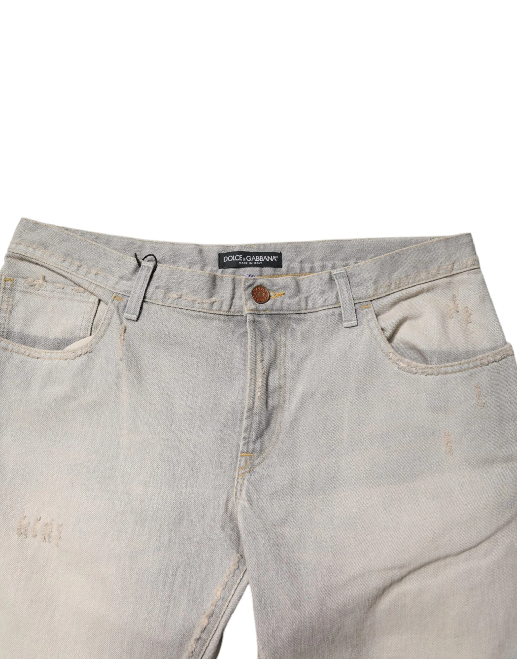 Dolce & Gabbana  Cotton Skinny blue Men's Jeans