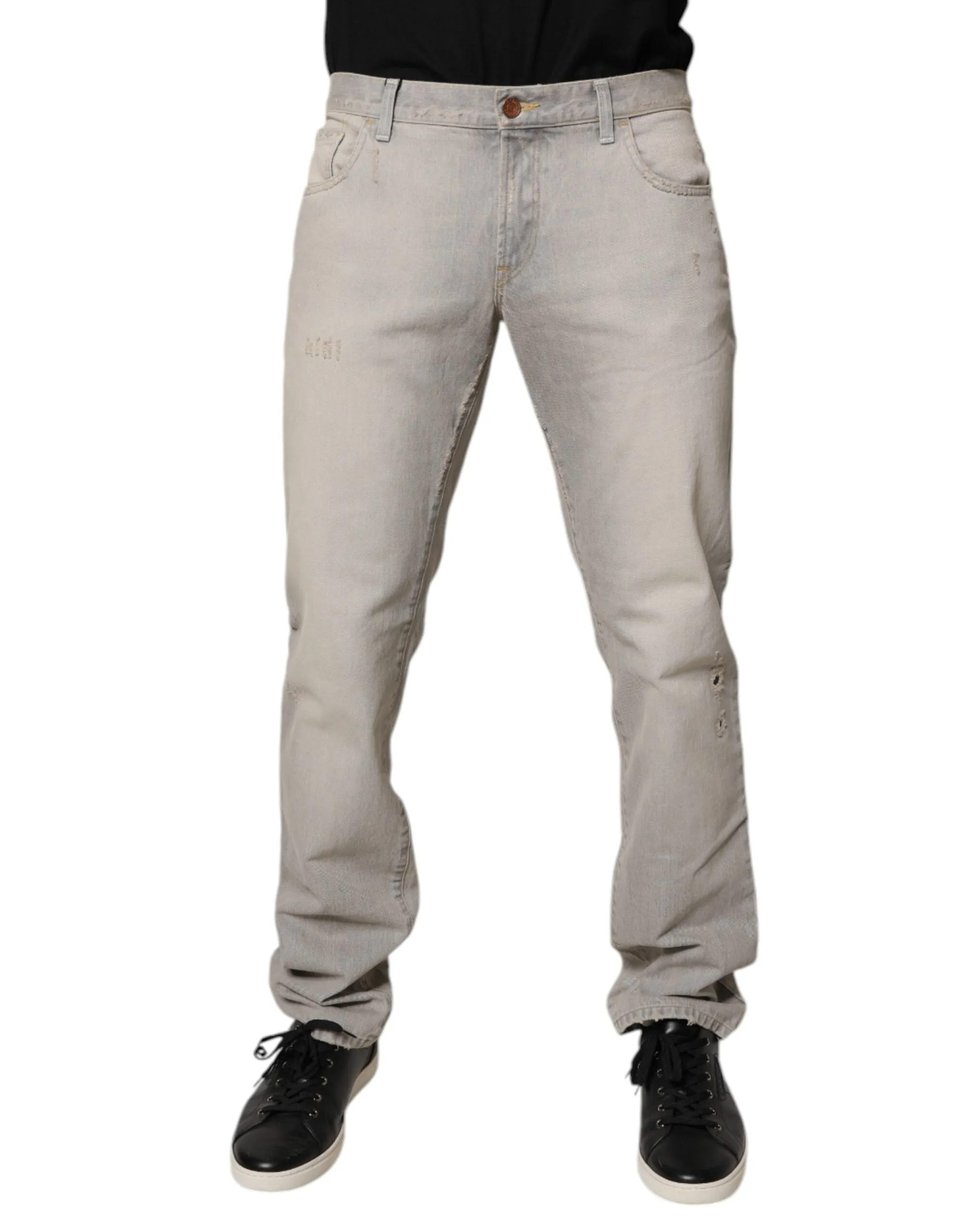 Dolce & Gabbana  Cotton Skinny blue Men's Jeans