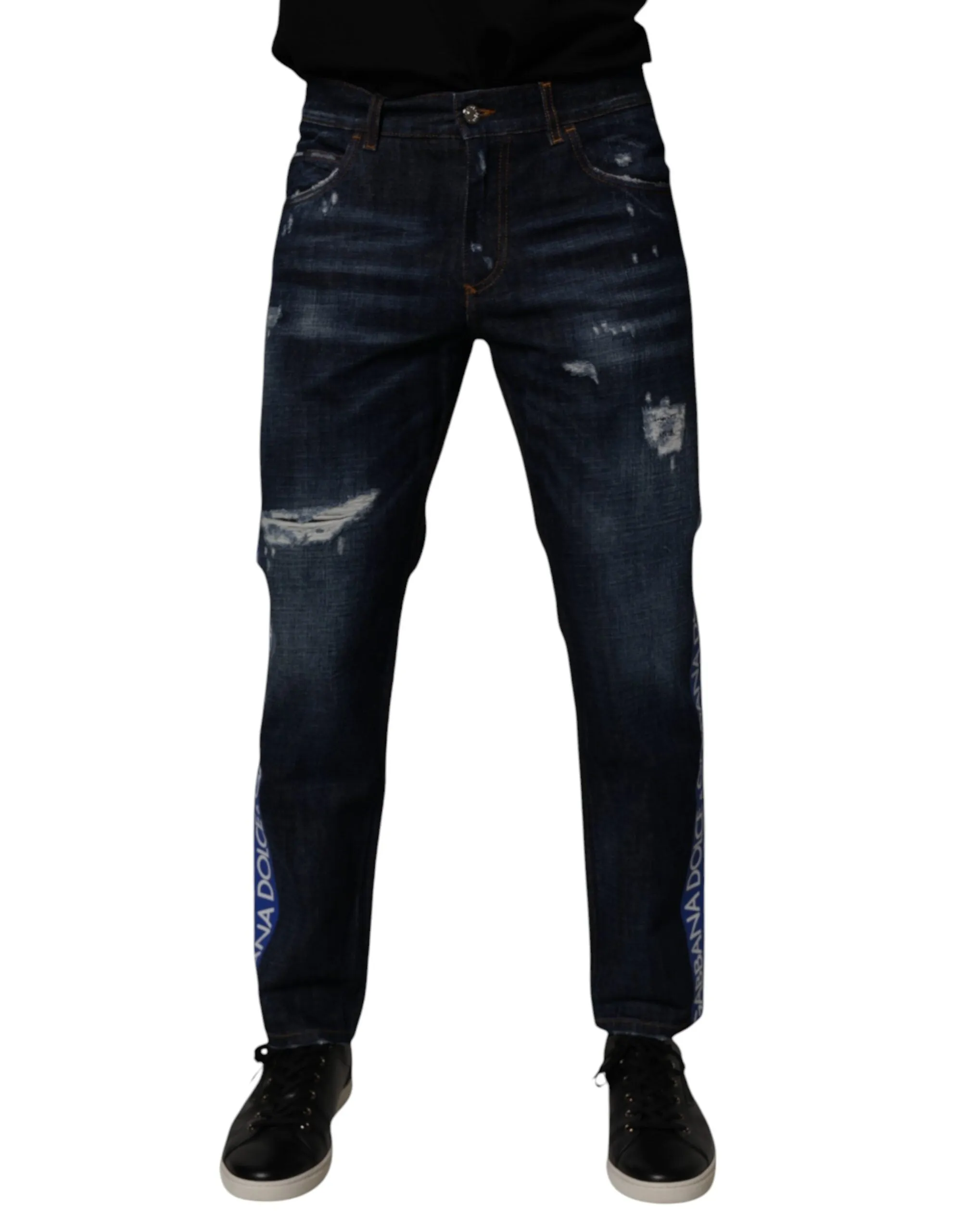 Dolce & Gabbana  Cotton Tatte Skinny Men's Jeans