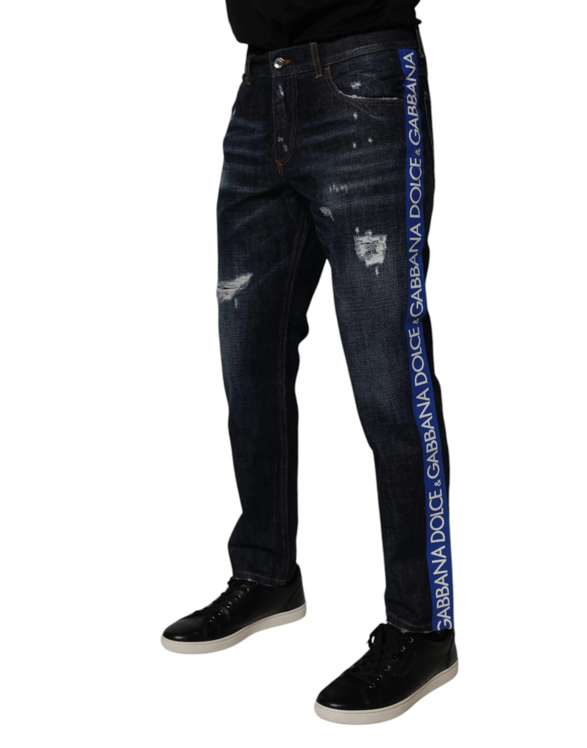 Dolce & Gabbana  Cotton Tatte Skinny Men's Jeans