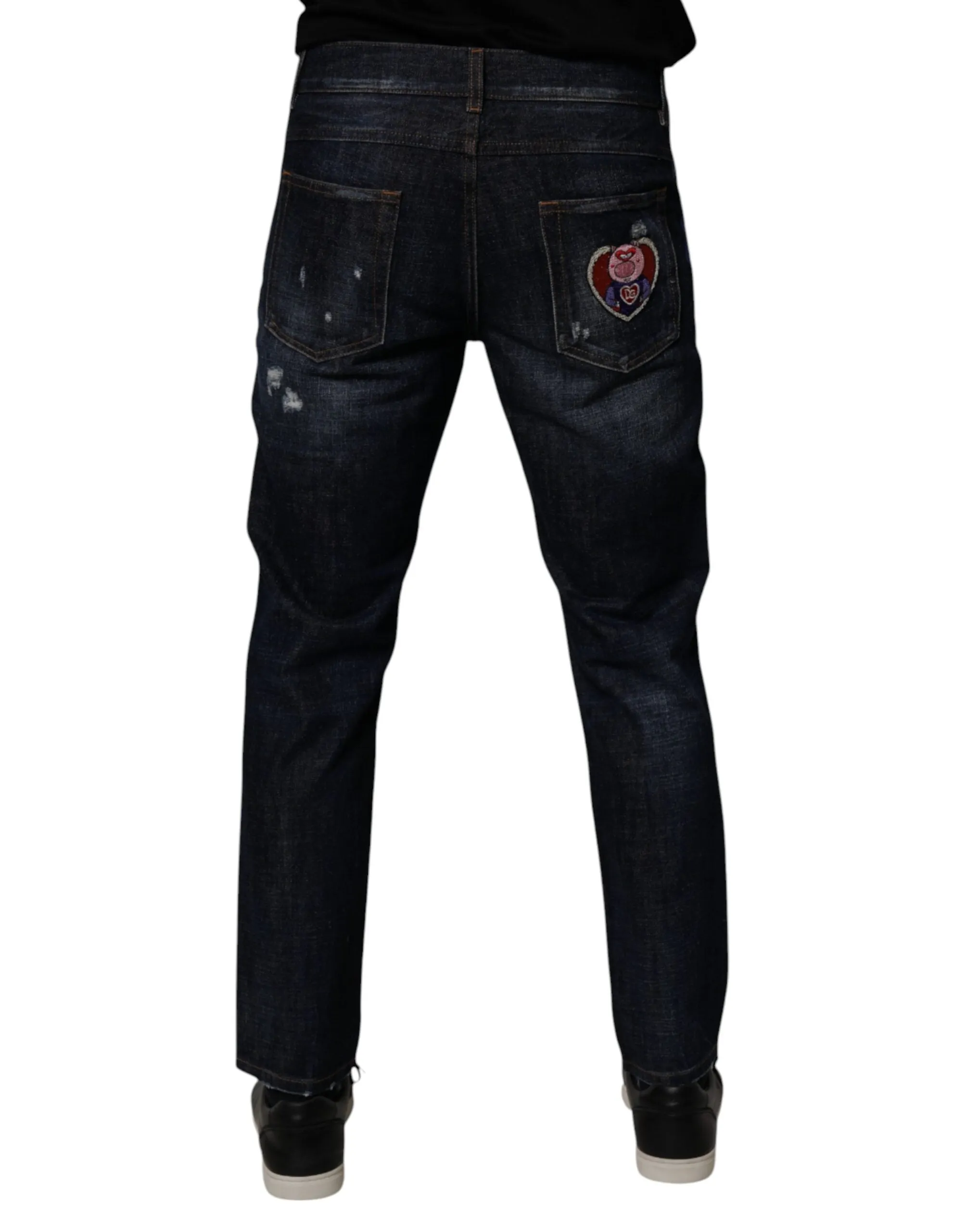 Dolce & Gabbana  Cotton Tatte Skinny Men's Jeans