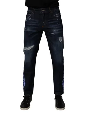 Dolce & Gabbana  Cotton Tatte Skinny Men's Jeans
