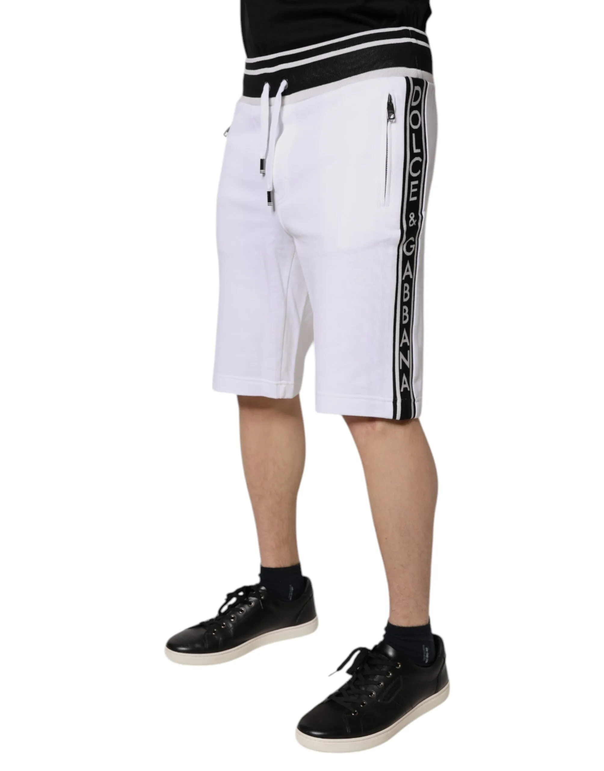Dolce & Gabbana King Cotton Bermuda SweatMen's Men's Shorts (Pre-Owned)