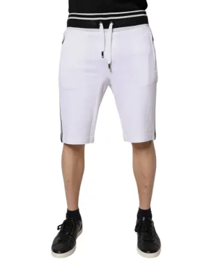 Dolce & Gabbana King Cotton Bermuda SweatMen's Men's Shorts (Pre-Owned)