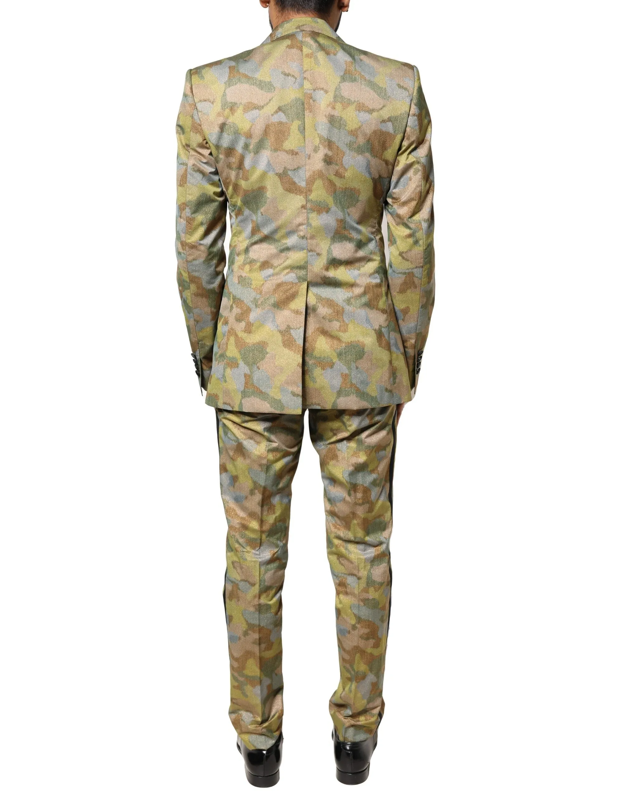 Dolce & Gabbana multi Camouflage SICILIA 3 Piece Men's Suit