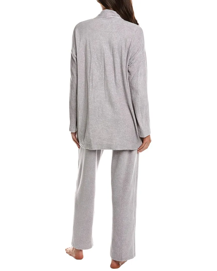 Donna Karan Sleepwear 2pc Layer Top & Pant Set
