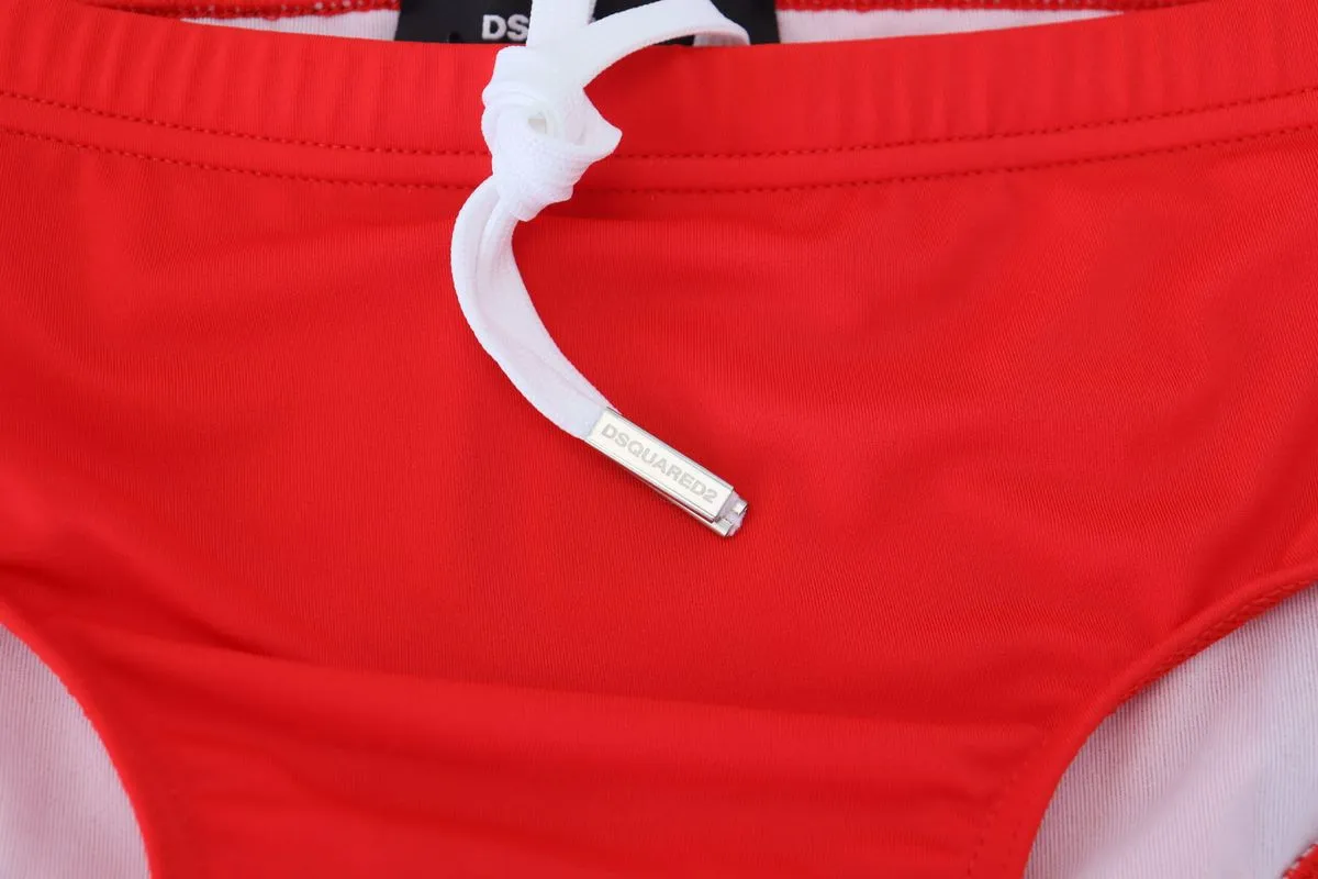 Dsqua²   ICON Print Mens Swim Brief Men's Swimwear
