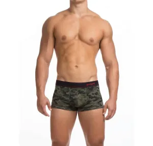 Force Of Nature Brazilian Trunk In Green Camo