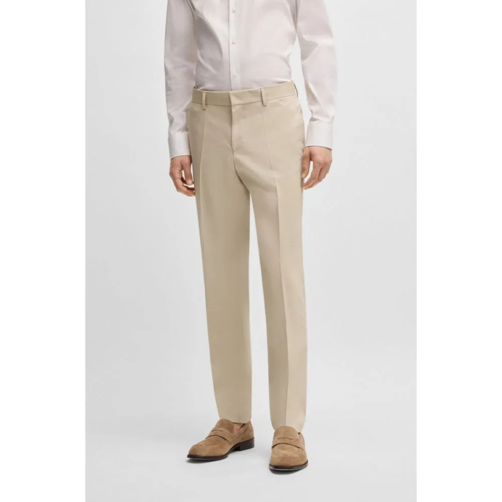Formal trousers in stretch chiffon