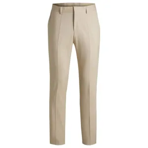 Formal trousers in stretch chiffon