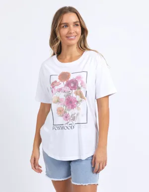 Foxwood In Bloom Tee White