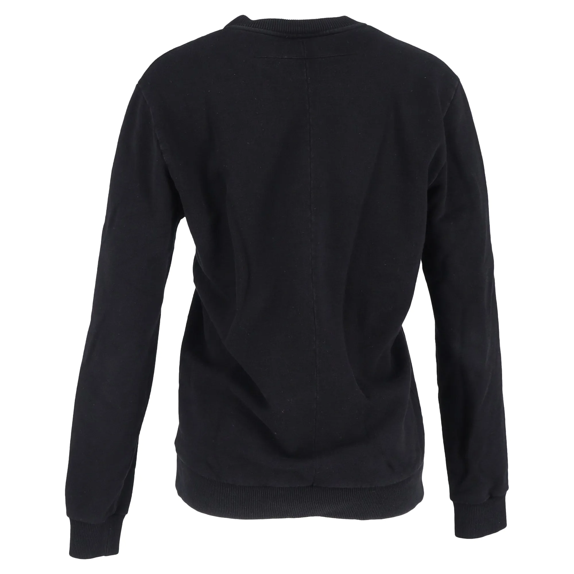 Givenchy Shark Printed Crewneck Sweater in Black Cotton