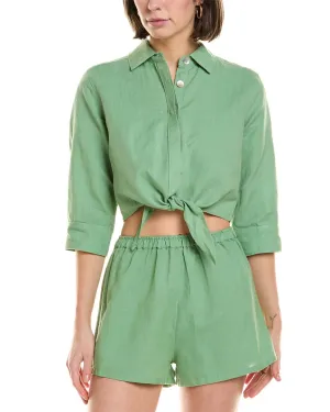 Hermoza Betty Linen-Blend Shirt