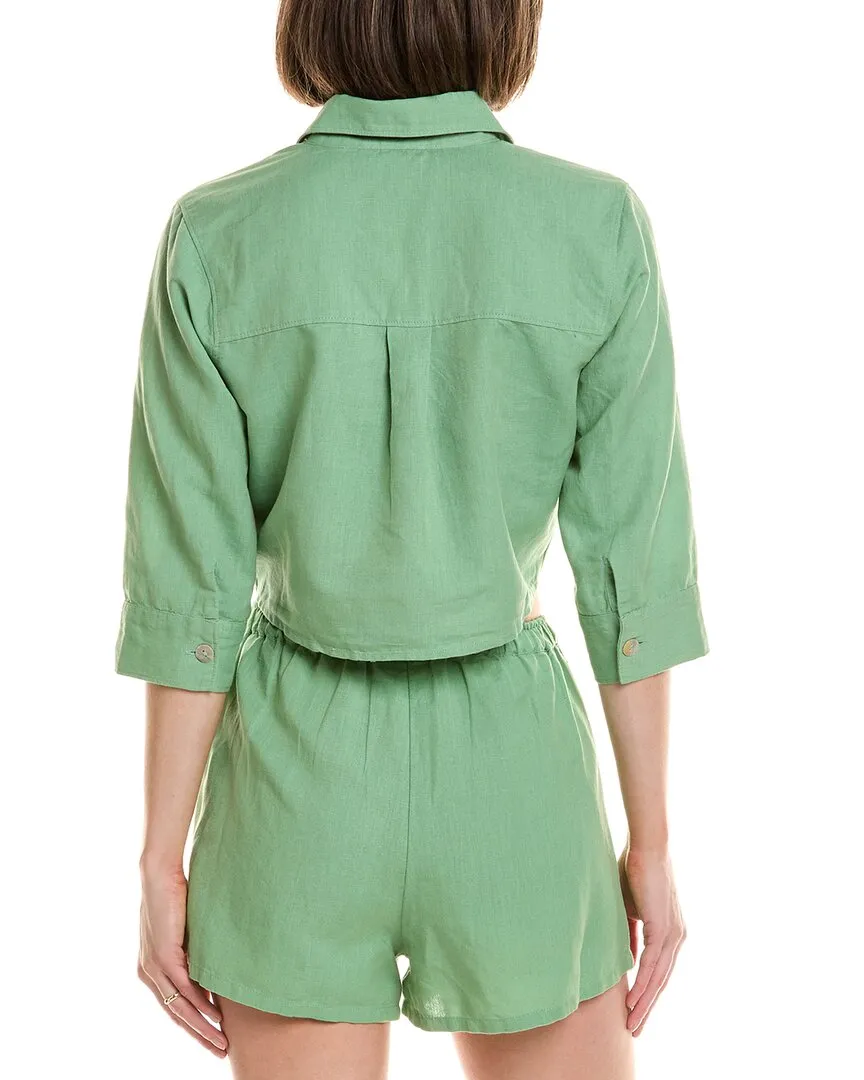 Hermoza Betty Linen-Blend Shirt