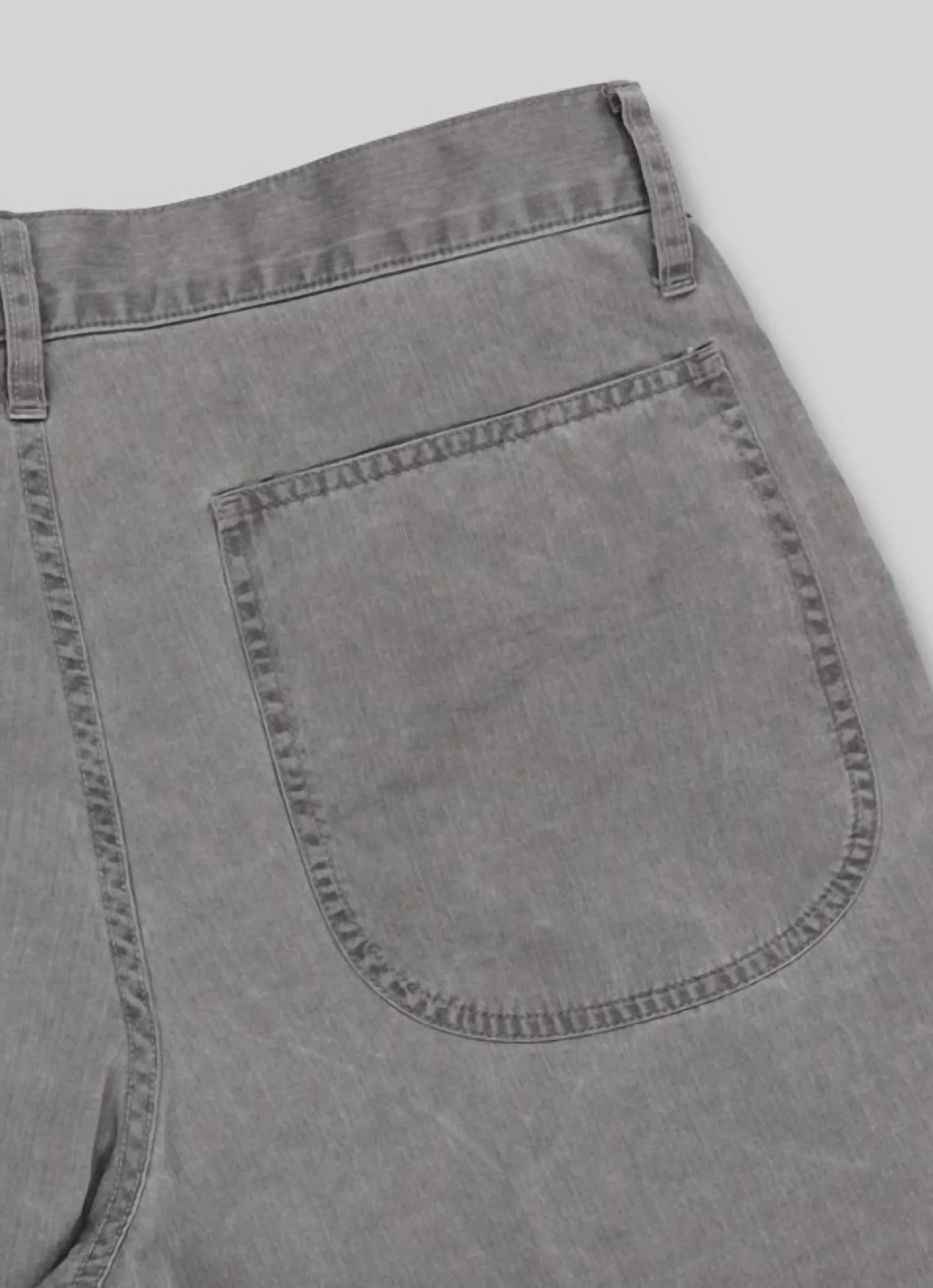 Herringbone Naval Short In Black
