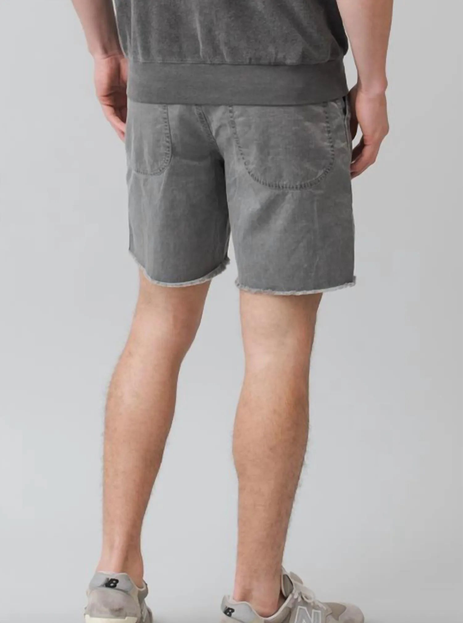 Herringbone Naval Short In Black