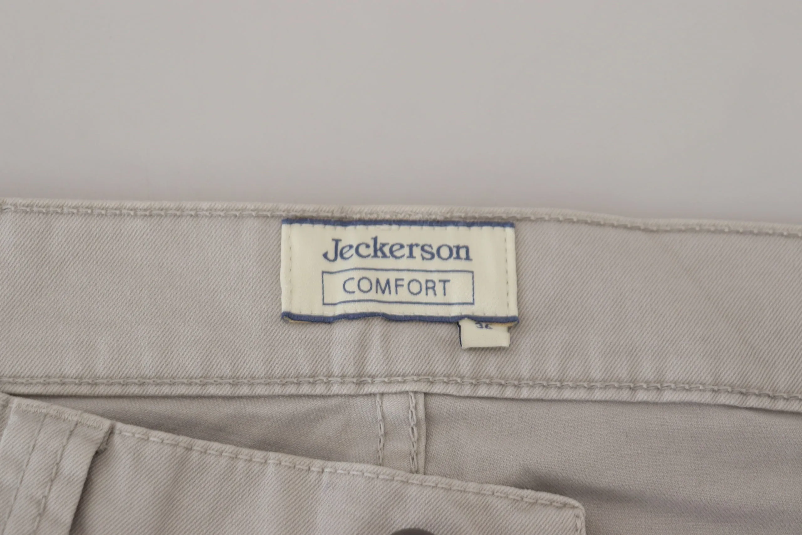 Jeckerson Elegant  Cotton Blend Men's Pants