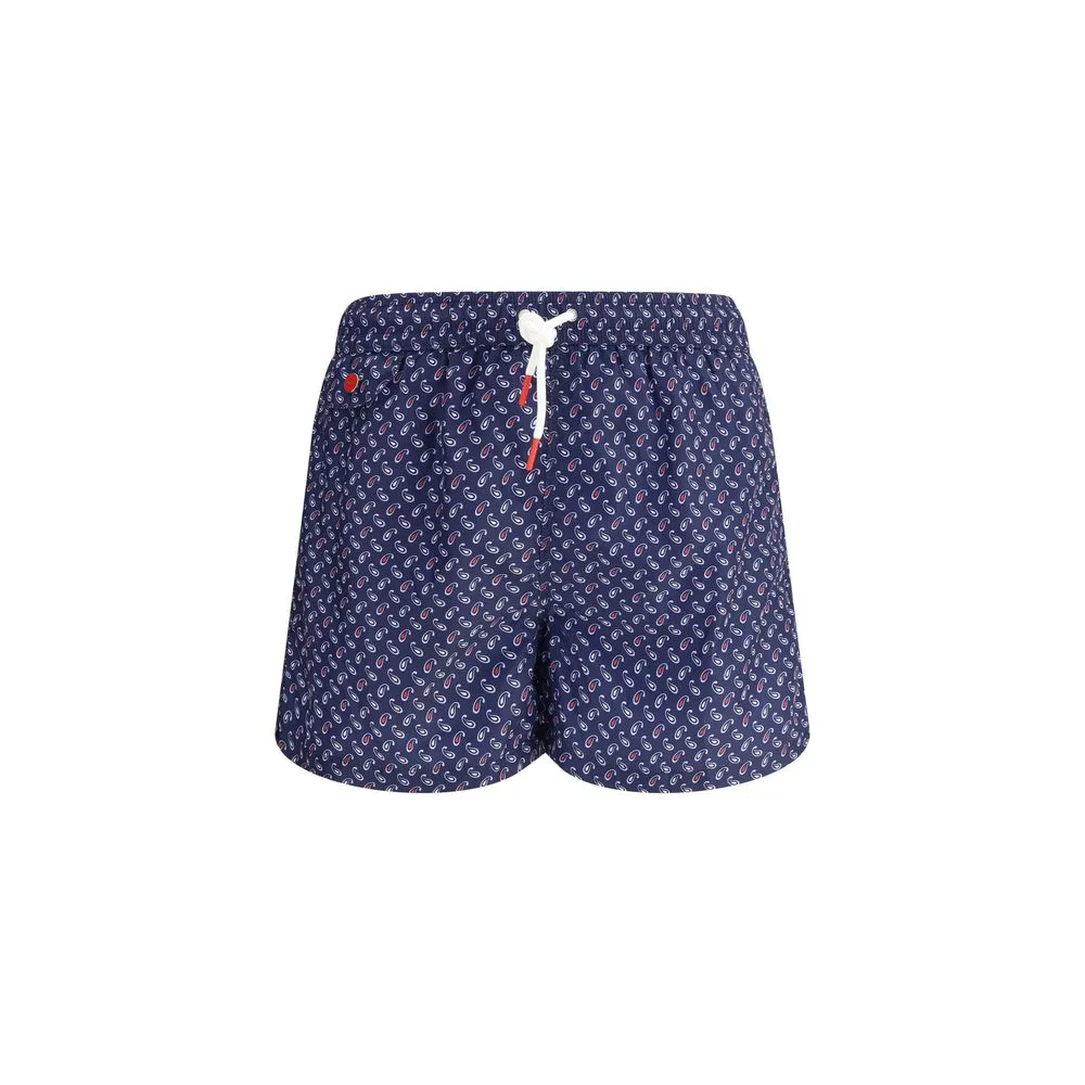 Kiton Logoed Men's Swimshorts