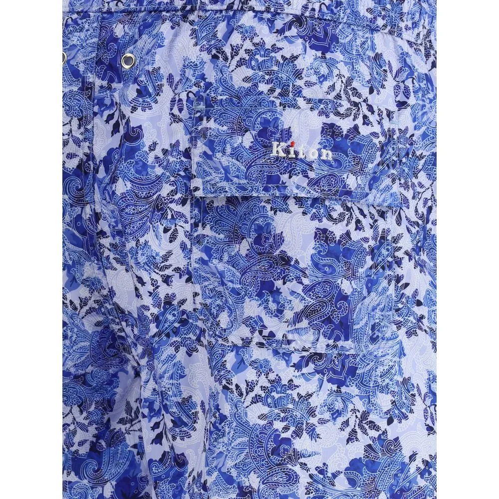 Kiton Paisley print Men's Swimshorts