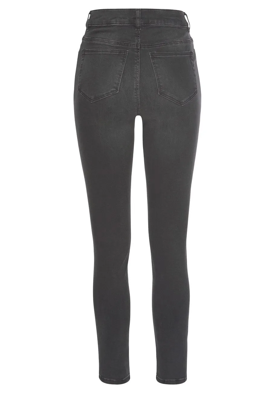 LASCANA Women's High Rise Jeggings