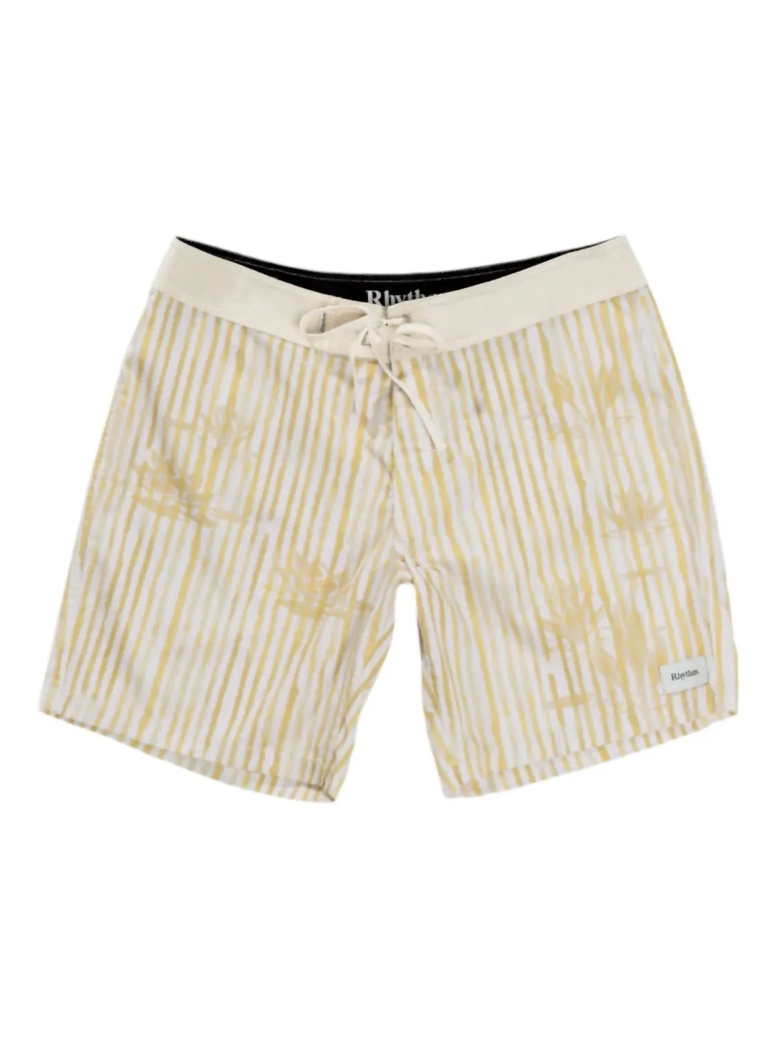 Lily Stripe Trunk In Mustard