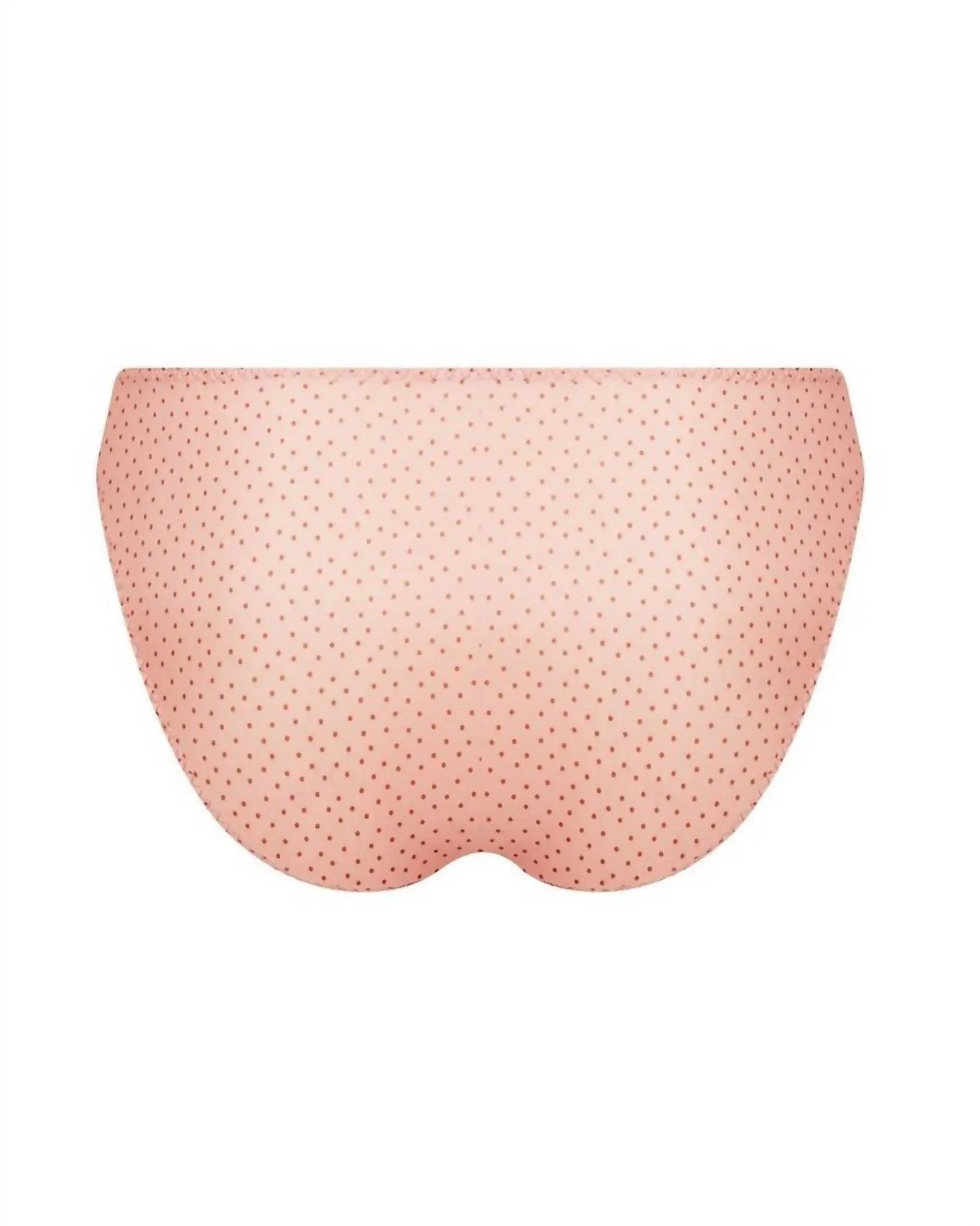 Low Waist Brief In Bulles Rosees