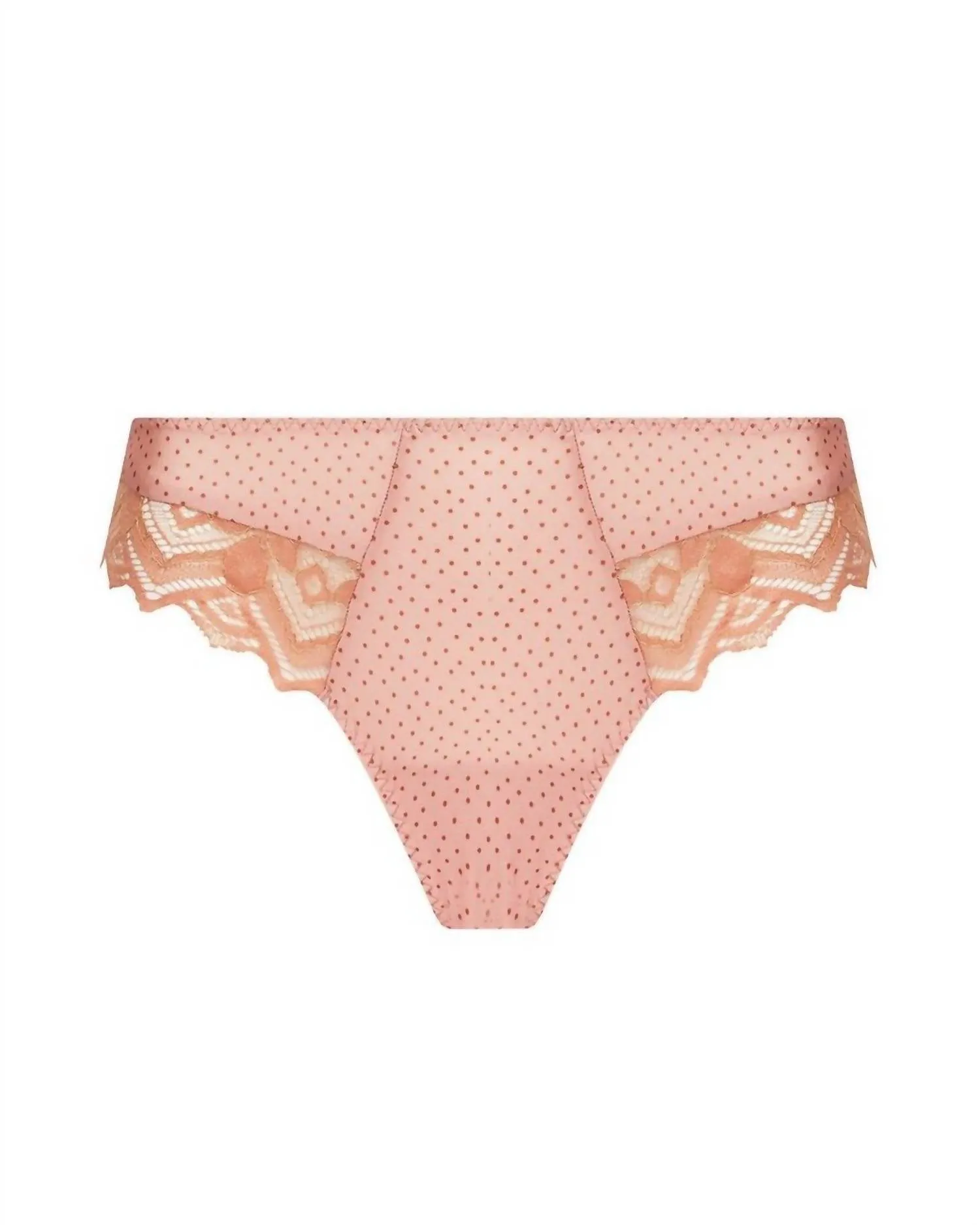 Low Waist Brief In Bulles Rosees