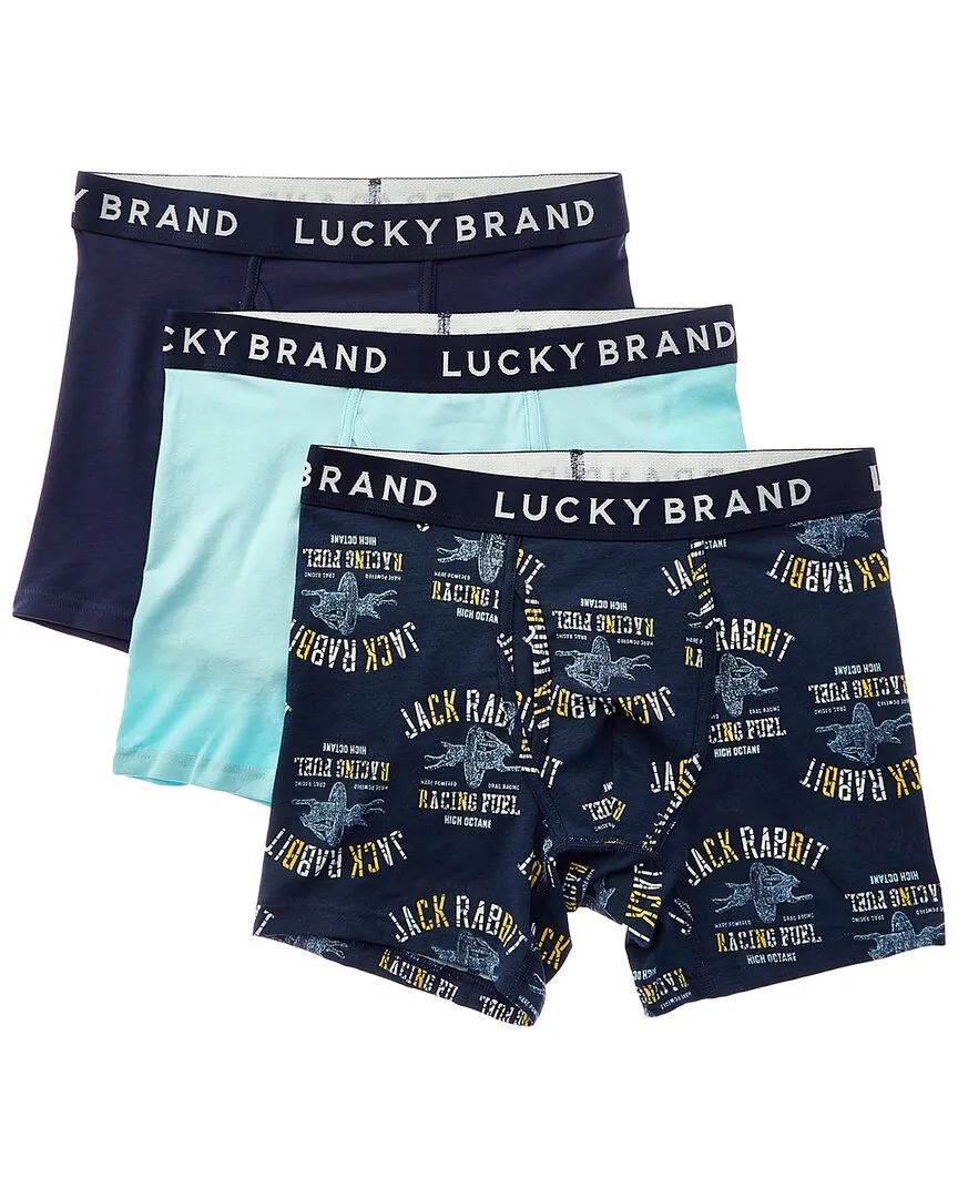 Lucky Brand 3pk Stretch Boxer Brief