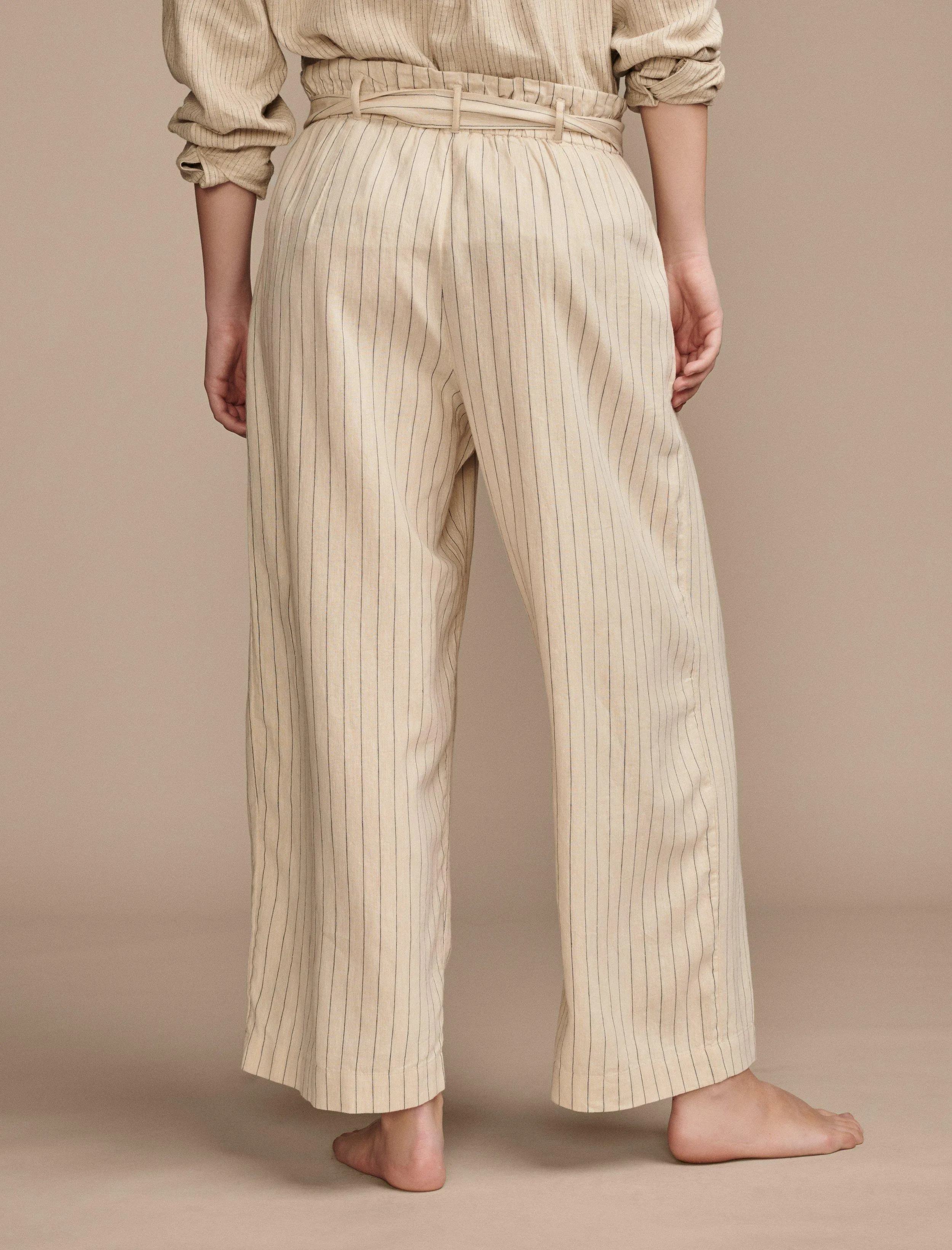 Lucky Brand Women's Hemp Paperbag Pant