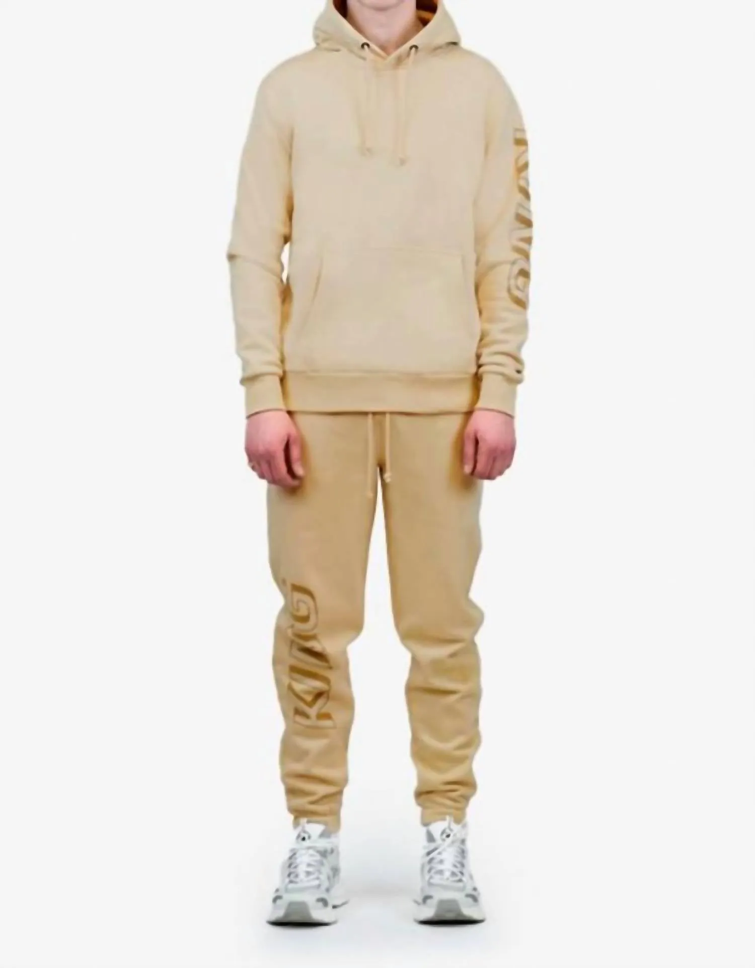 Manor Tracksuit Pants In Cement