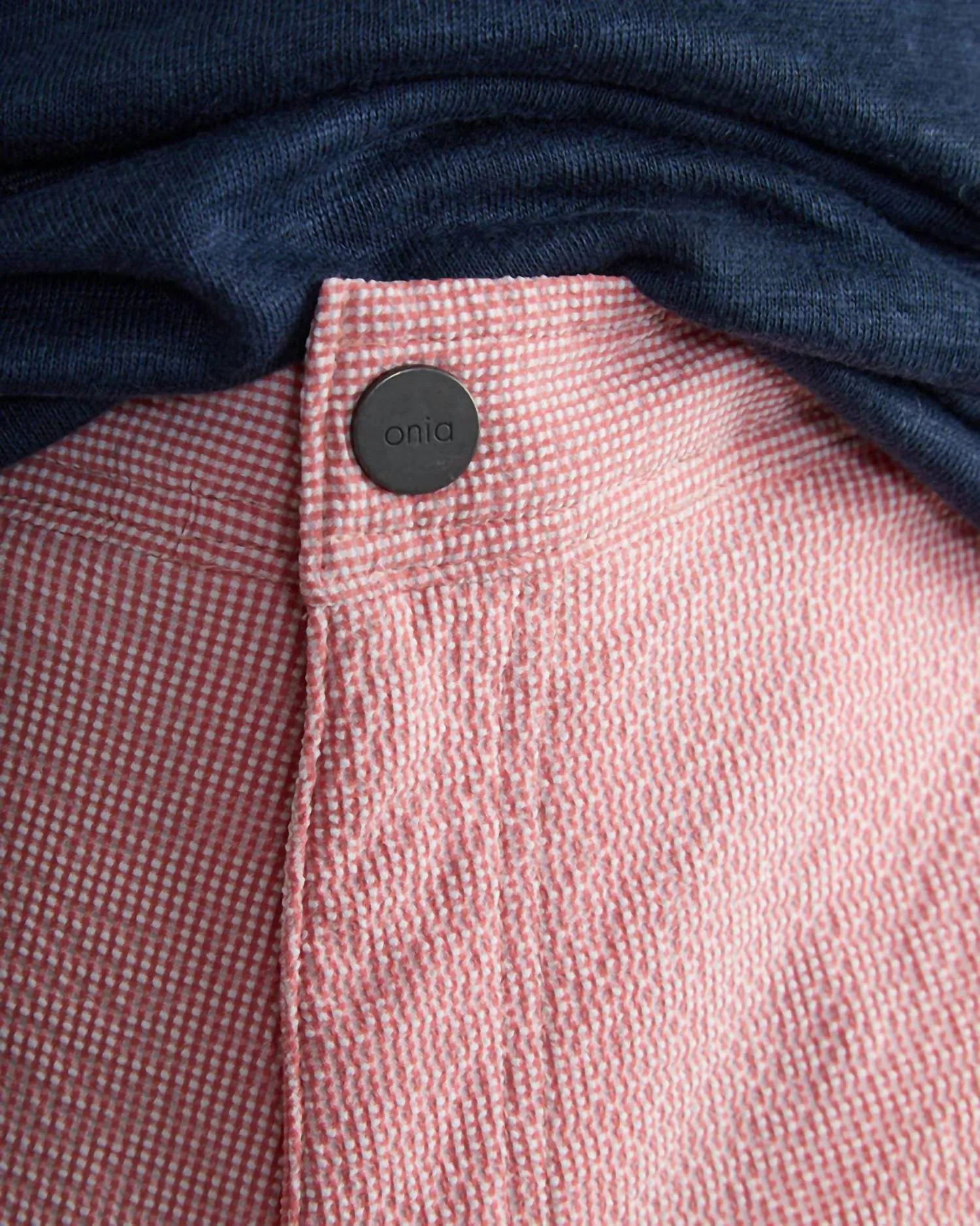 Men Elastic Calder 6" Swim Trunks In Spiced Coral
