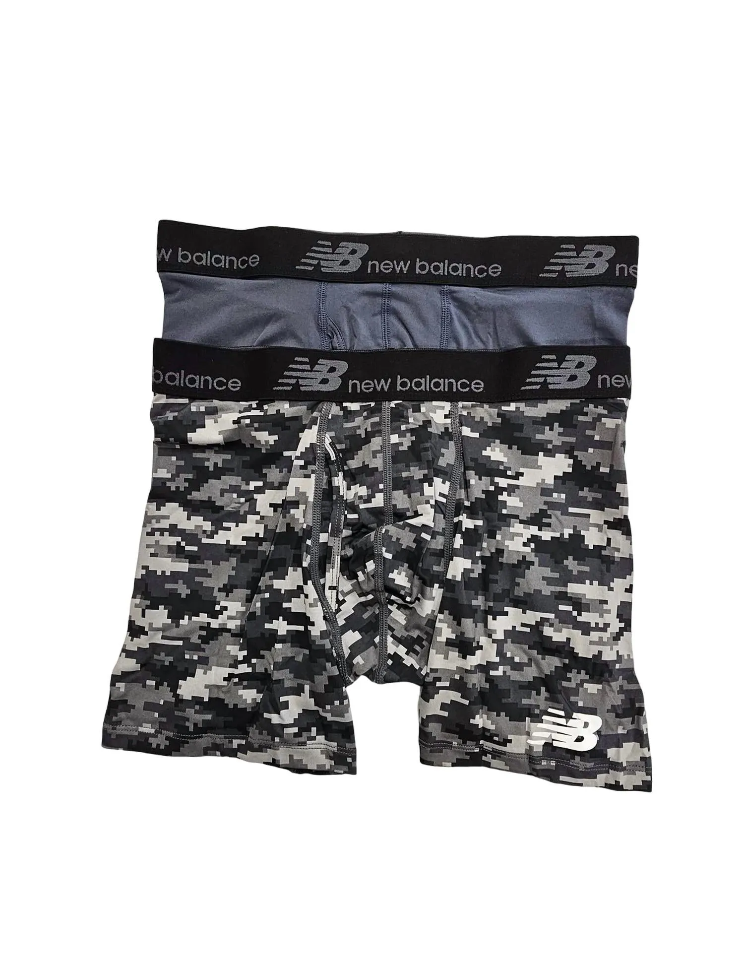 Men's 2-Pack Dry And Fresh Performance 6" Boxer Briefs In Digital Camo Black/thunder