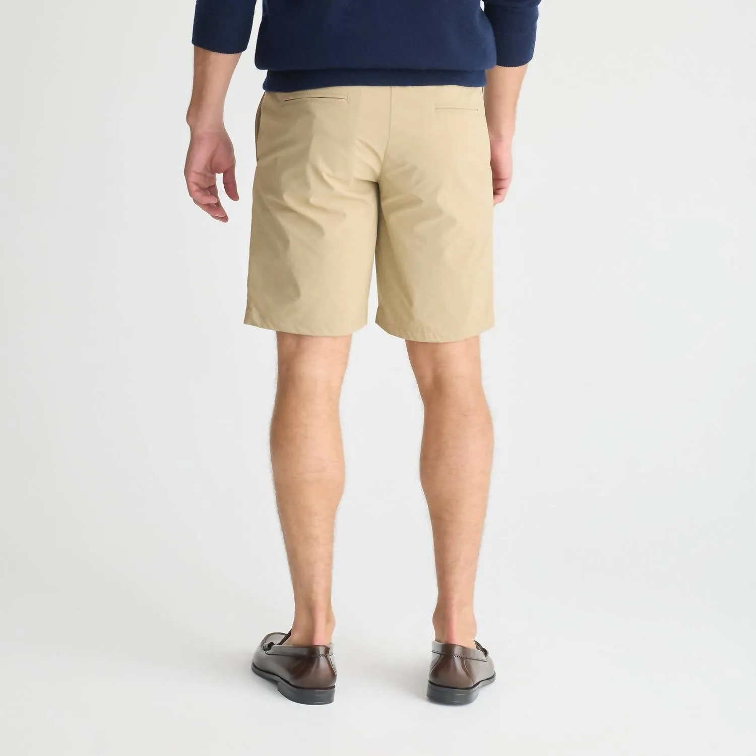 Men's 9" Tech Shorts In Tan Khaki