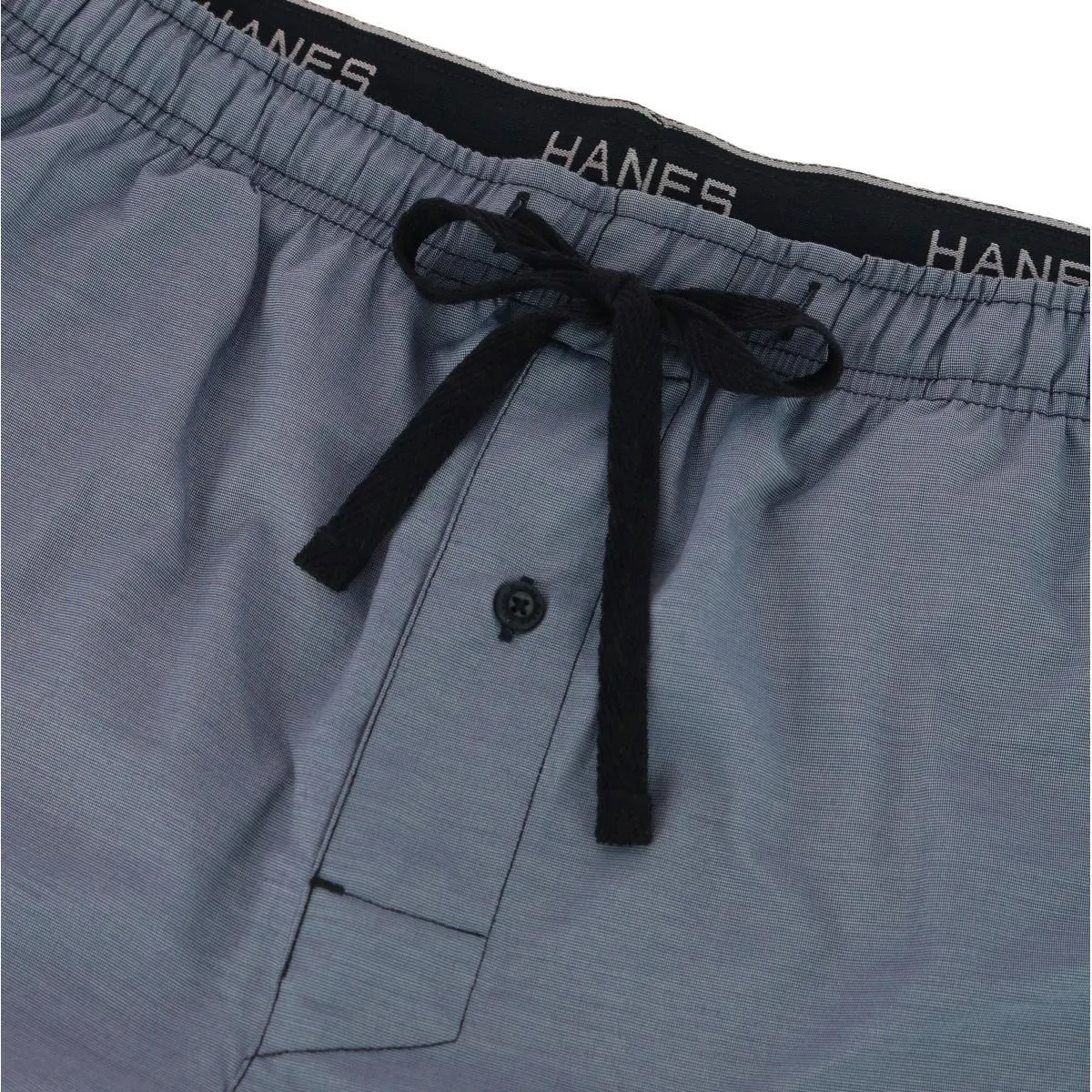 Men's Big and Tall Woven Cotton Pajama Sleep Shorts (Pack of 2)