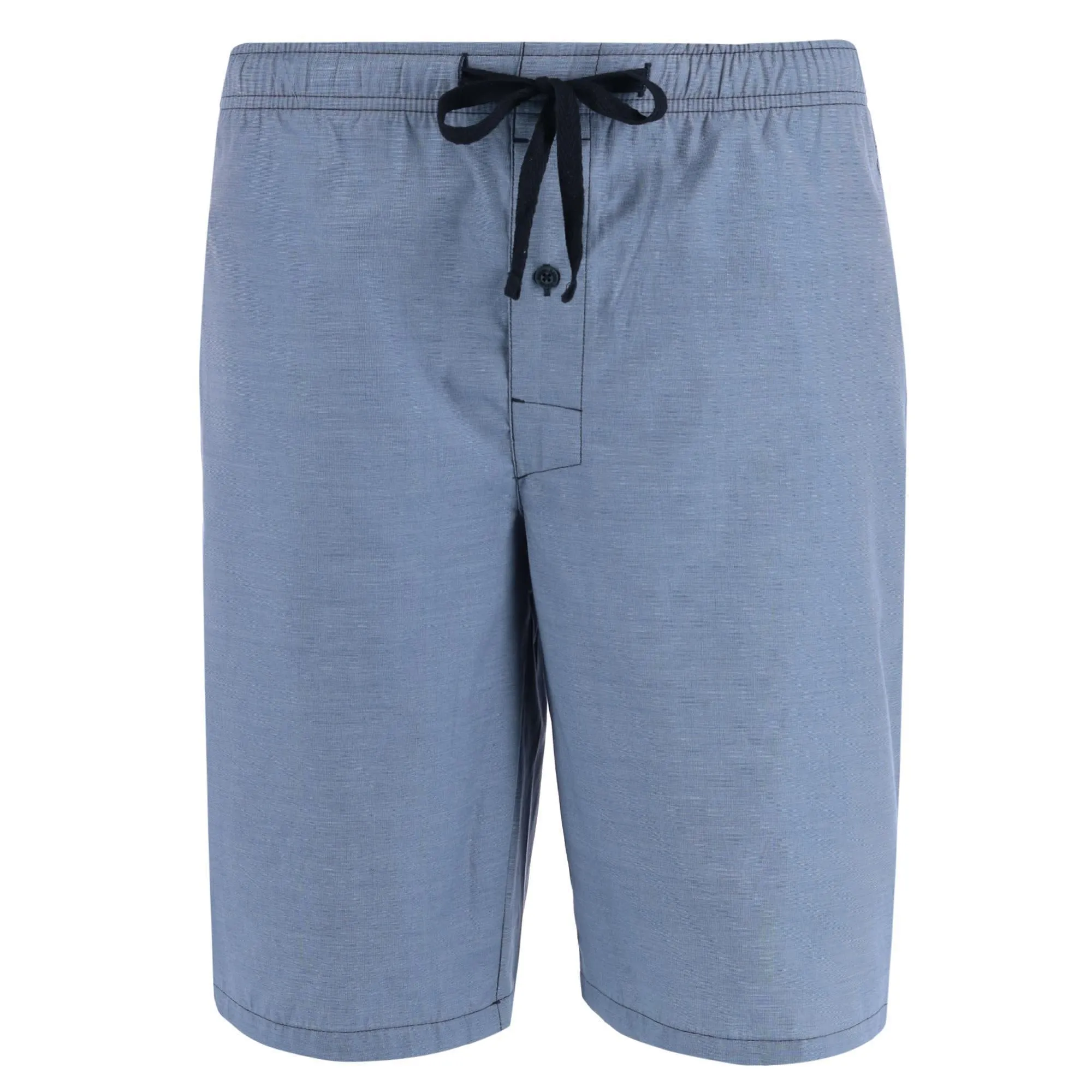 Men's Big and Tall Woven Cotton Pajama Sleep Shorts (Pack of 2)