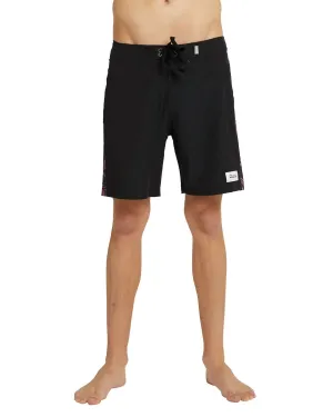 Men's Boardrider Boardshorts In Black Rum