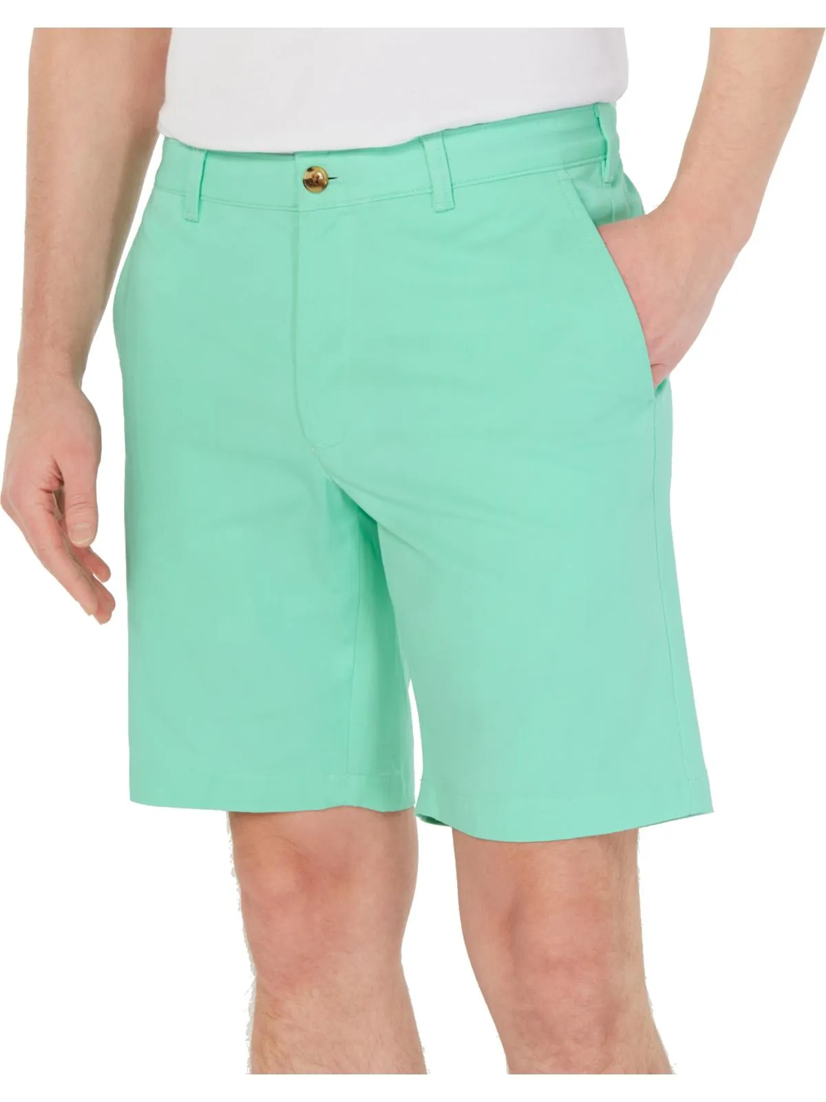 Mens Classic Fit Comfort Waist Bermuda Shorts