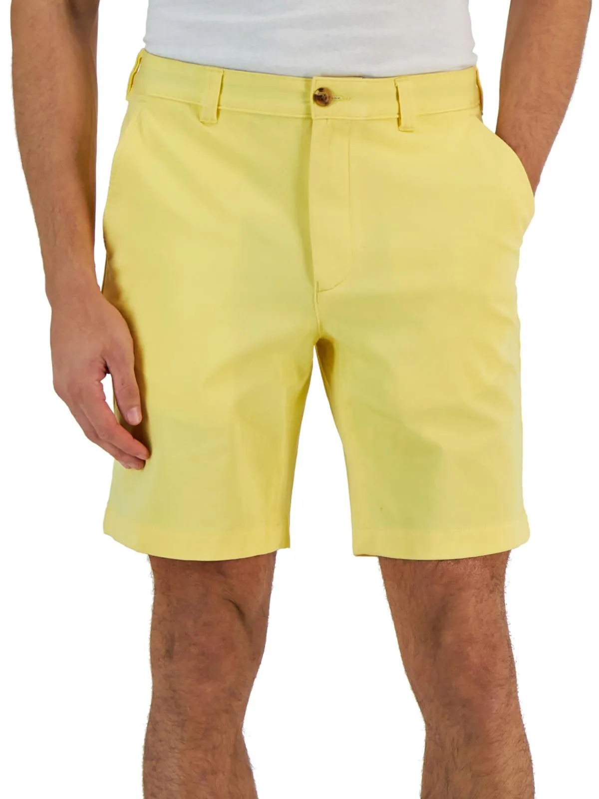 Mens Classic Fit Comfort Waist Bermuda Shorts