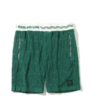 Men's Fader Pile Shorts Green