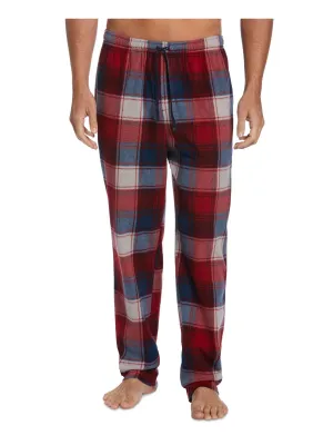 Mens Fleece Plaid Sleep Pant