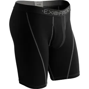 Men's Give-N-Go Sport Mesh 6-Inch Boxer Brief In Solid Black