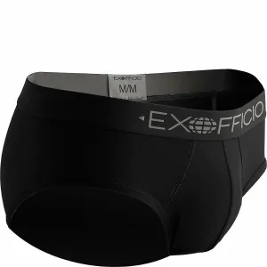 Men's Give-N-Go Sport Mesh Brief In Solid Black
