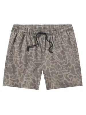 Men's Harbor Stretch Seawash Swim Trunk In Brown Camo