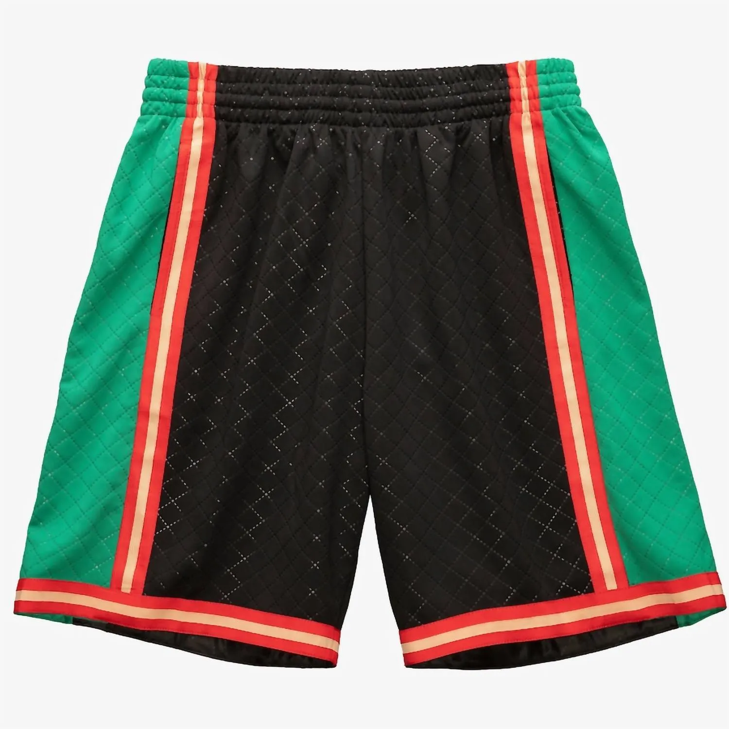 Men's Neapolitan Swingman La Lakers Shorts In Black